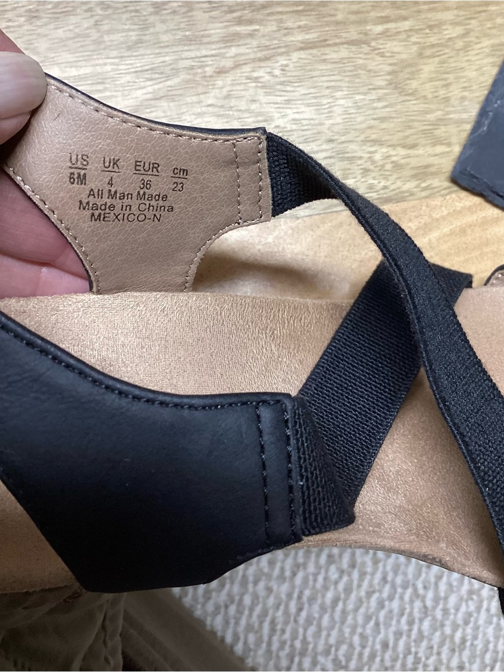 Naturalizer Comfort Stretch Black Women's Slingback Sandals - Picture 5 of 6